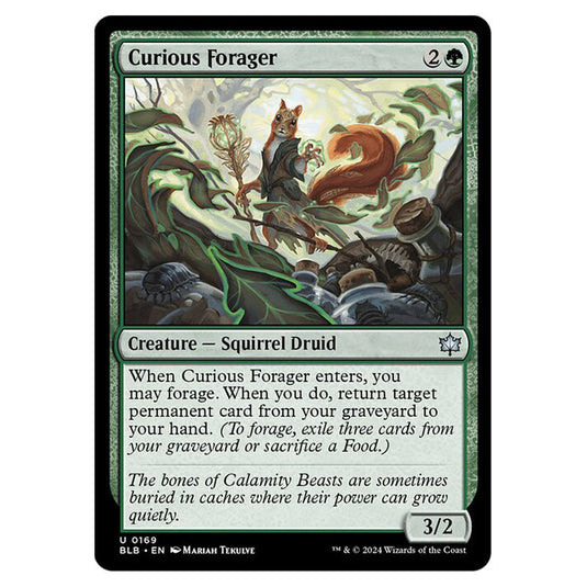 Magic The Gathering - Bloomburrow - Curious Forager - 0169