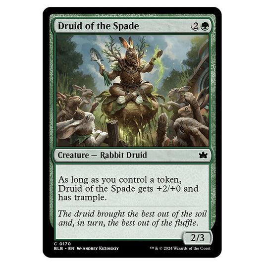 Magic The Gathering - Bloomburrow - Druid of the Spade - 0170