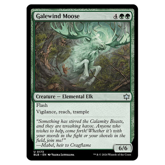 Magic The Gathering - Bloomburrow - Galewind Moose - 0173