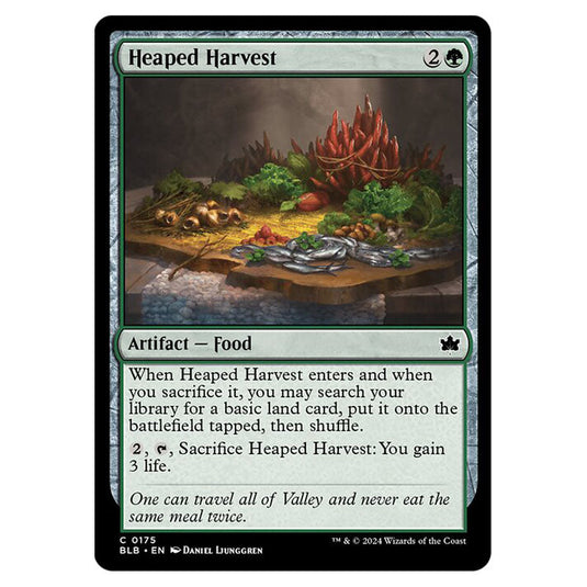 Magic The Gathering - Bloomburrow - Heaped Harvest - 0175