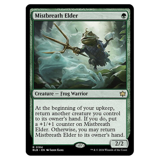 Magic The Gathering - Bloomburrow - Mistbreath Elder - 0184