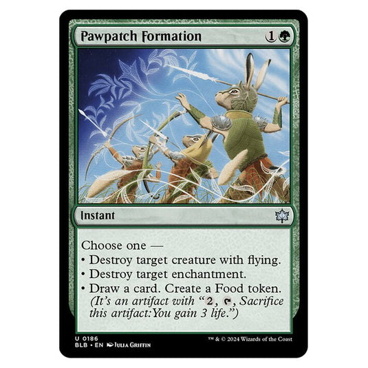 Magic The Gathering - Bloomburrow - Pawpatch Formation - 0186