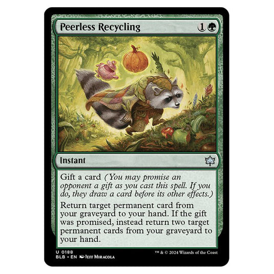 Magic The Gathering - Bloomburrow - Peerless Recycling - 0188