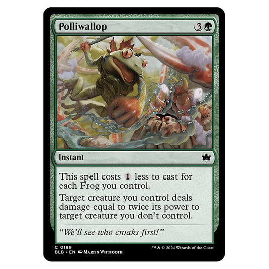 Magic The Gathering - Bloomburrow - Polliwallop - 0189