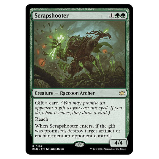 Magic The Gathering - Bloomburrow - Scrapshooter - 0191