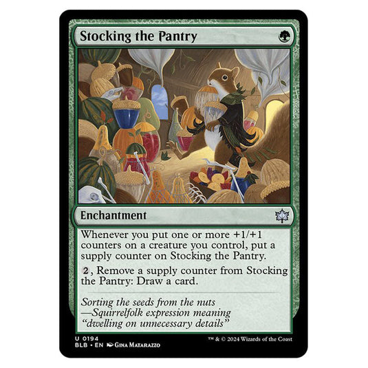 Magic The Gathering - Bloomburrow - Stocking the Pantry - 0194