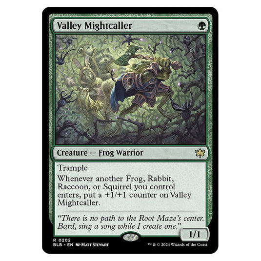 Magic The Gathering - Bloomburrow - Valley Mightcaller - 0202