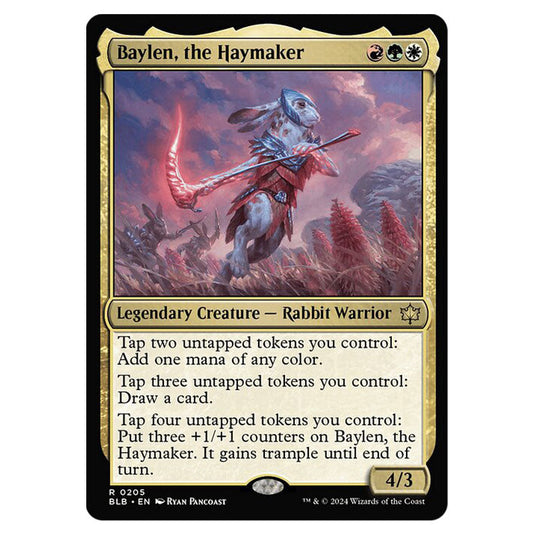 Magic The Gathering - Bloomburrow - Baylen, the Haymaker - 0205