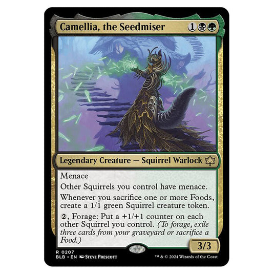 Magic The Gathering - Bloomburrow - Camellia, the Seedmiser - 0207