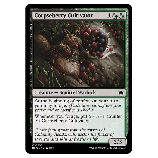 Magic The Gathering - Bloomburrow - Corpseberry Cultivator - 0210