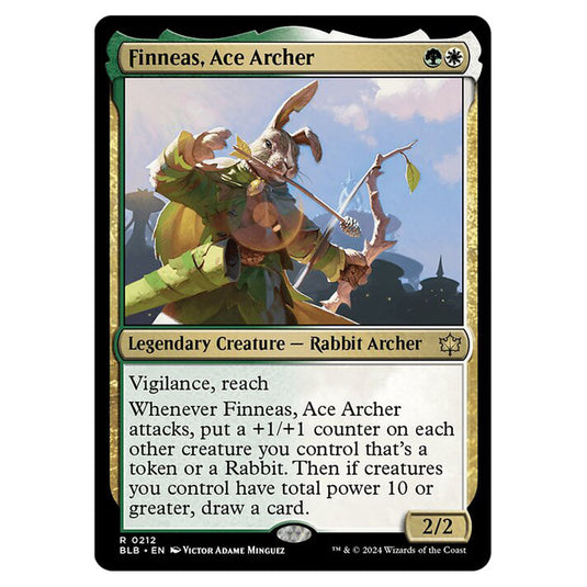 Magic The Gathering - Bloomburrow - Finneas, Ace Archer - 0212