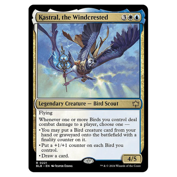 Magic The Gathering - Bloomburrow - Kastral, the Windcrested