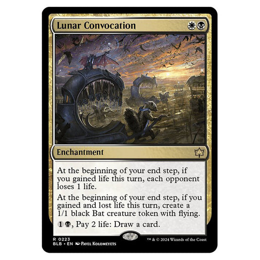 Magic The Gathering - Bloomburrow - Lunar Convocation - 0223