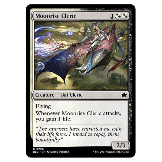 Magic The Gathering - Bloomburrow - Moonrise Cleric - 0226