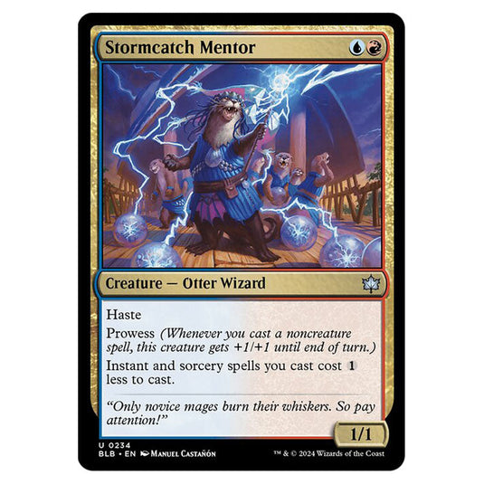 Magic The Gathering - Bloomburrow - Stormcatch Mentor - 0234