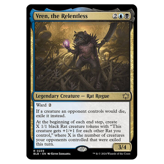 Magic The Gathering - Bloomburrow - Vren, the Relentless - 0239