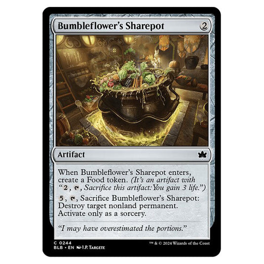 Magic The Gathering - Bloomburrow - Bumbleflower's Sharepot - 0244