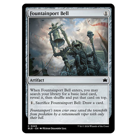 Magic The Gathering - Bloomburrow - Fountainport Bell - 0245