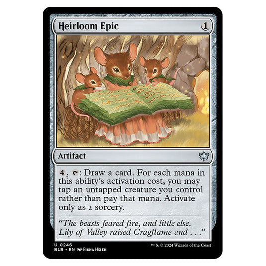 Magic The Gathering - Bloomburrow - Heirloom Epic - 0246