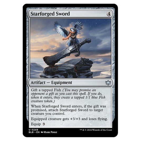 Magic The Gathering - Bloomburrow - Starforged Sword - 0249