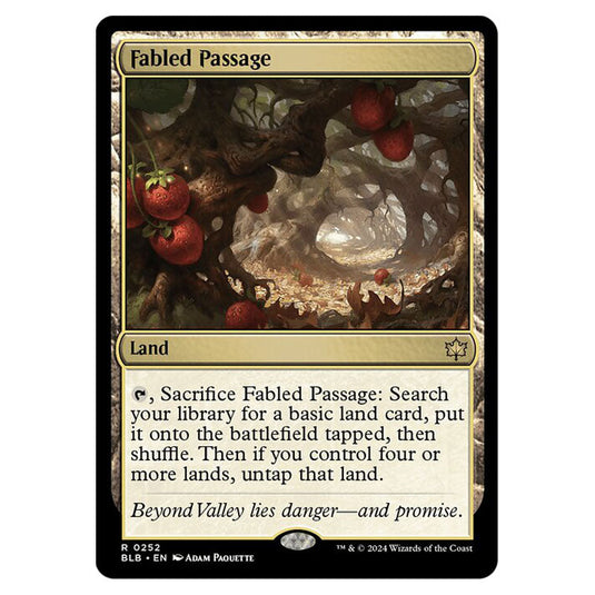 Magic The Gathering - Bloomburrow - Fabled Passage - 0252