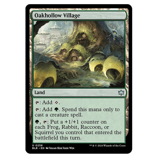 Magic The Gathering - Bloomburrow - Oakhollow Village - 0258