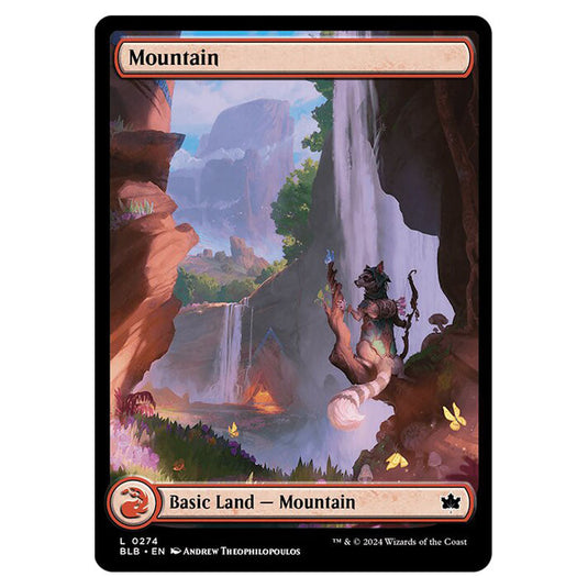 Magic The Gathering - Bloomburrow - Mountain - 0274