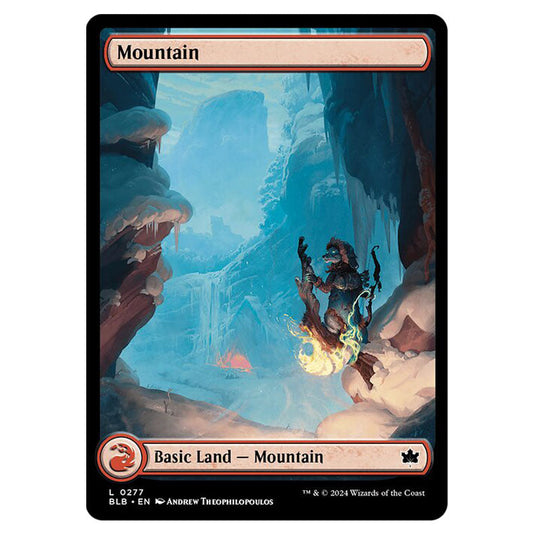 Magic The Gathering - Bloomburrow - Mountain - 0277