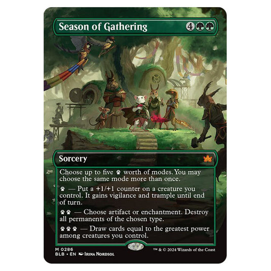 Magic The Gathering - Bloomburrow - Season of Gathering - 0286