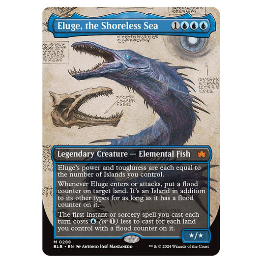 Magic The Gathering - Bloomburrow - Eluge, the Shoreless Sea - 0288