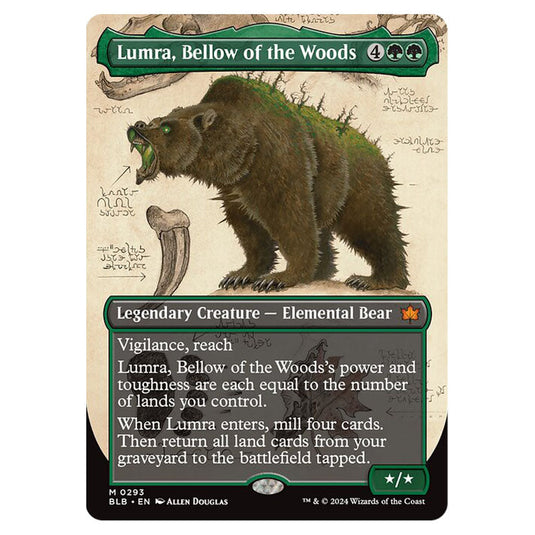 Magic The Gathering - Bloomburrow - Lumra, Bellow of the Woods - 0293