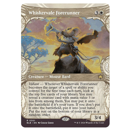 Magic The Gathering - Bloomburrow - Whiskervale Forerunner - 0301