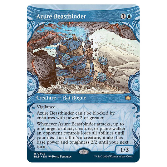 Magic The Gathering - Bloomburrow - Azure Beastbinder - 0302