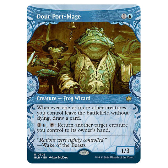 Magic The Gathering - Bloomburrow - Dour Port-Mage - 0303