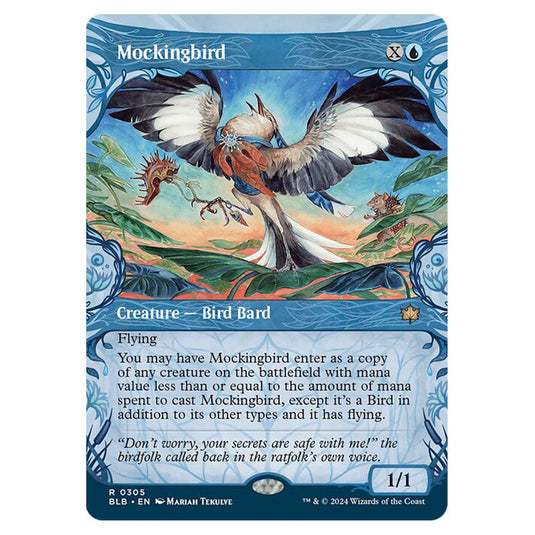 Magic The Gathering - Bloomburrow - Mockingbird - 0305