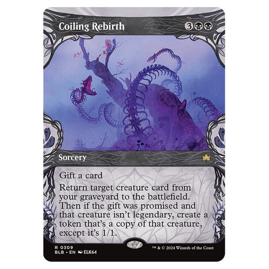 Magic The Gathering - Bloomburrow - Coiling Rebirth - 0309