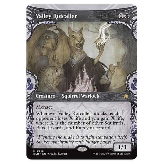 Magic The Gathering - Bloomburrow - Valley Rotcaller - 0313