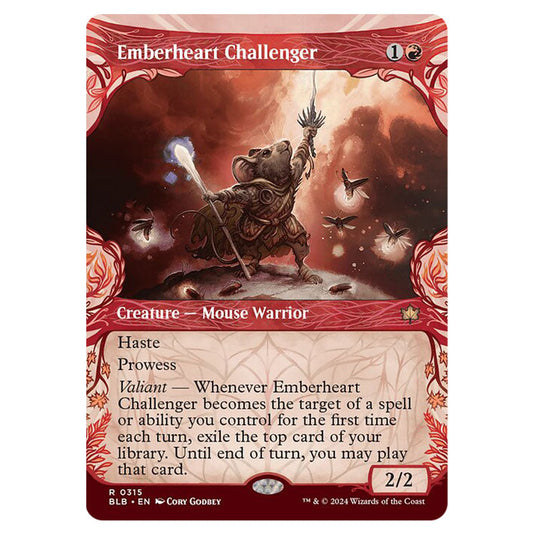 Magic The Gathering - Bloomburrow - Emberheart Challenger - 0315