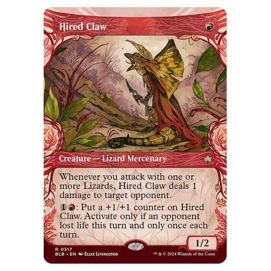 Magic The Gathering - Bloomburrow - Hired Claw - 0317