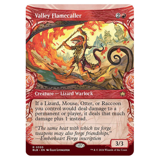 Magic The Gathering - Bloomburrow - Valley Flamecaller - 0320