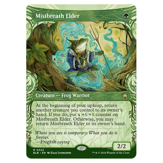 Magic The Gathering - Bloomburrow - Mistbreath Elder - 0323