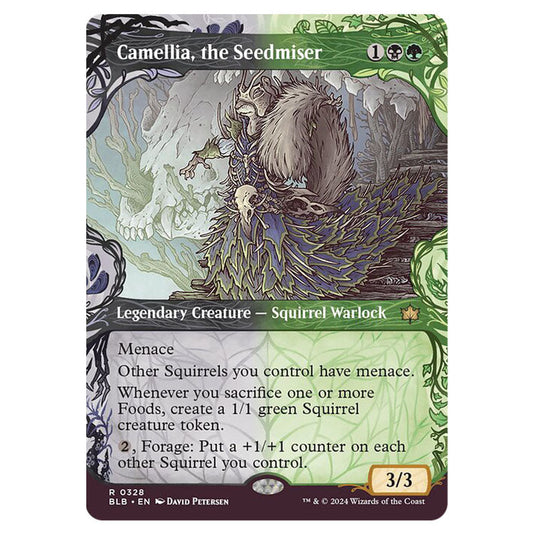 Magic The Gathering - Bloomburrow - Camellia, the Seedmiser - 0328