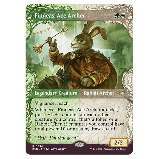 Magic The Gathering - Bloomburrow - Finneas, Ace Archer - 0330