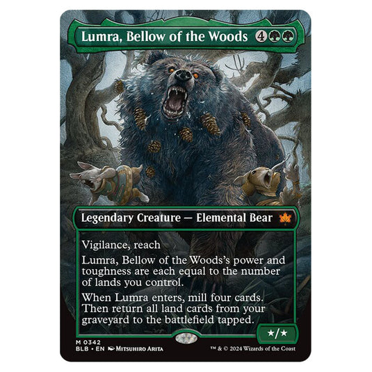 Magic The Gathering - Bloomburrow - Lumra, Bellow of the Woods - 0342