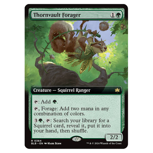 Magic The Gathering - Bloomburrow - Thornvault Forager - 0364