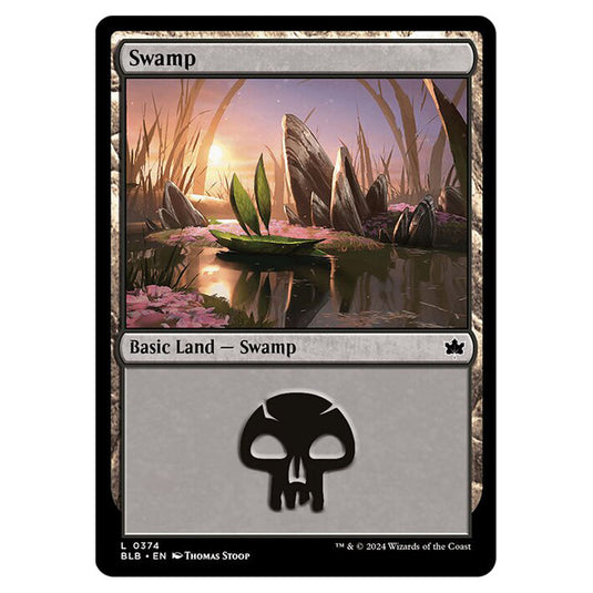 Magic The Gathering - Bloomburrow - Swamp - 0374