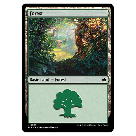 Magic The Gathering - Bloomburrow - Forest - 0377