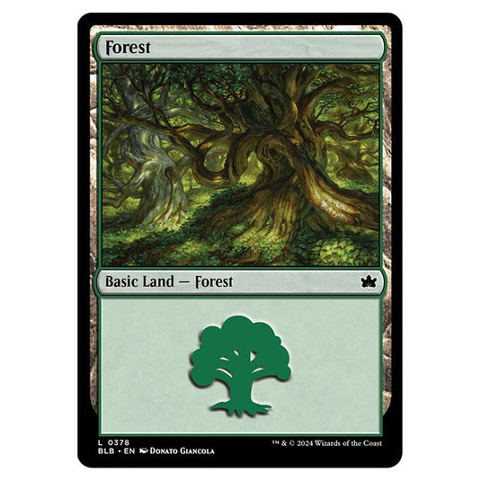 Magic The Gathering - Bloomburrow - Forest - 0378