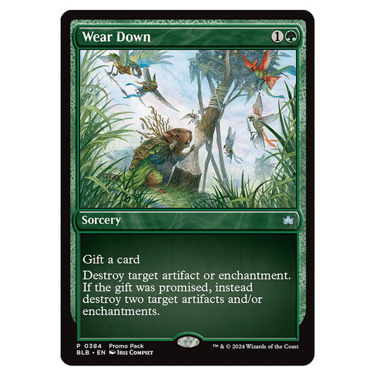 Magic The Gathering - Bloomburrow - Wear Down - 0384