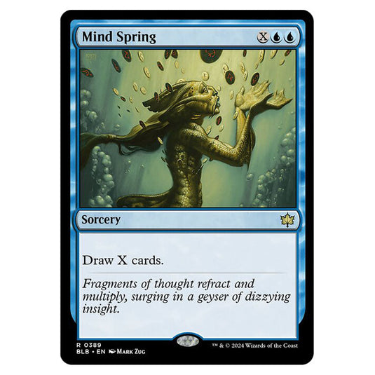 Magic The Gathering - Bloomburrow - Mind Spring - 0389